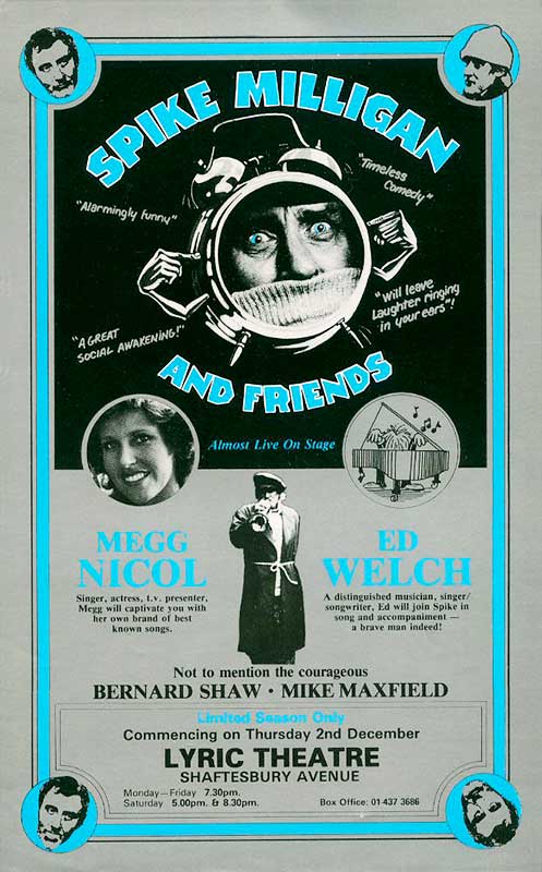 Megg Nicol - Spike Milligan & Friends