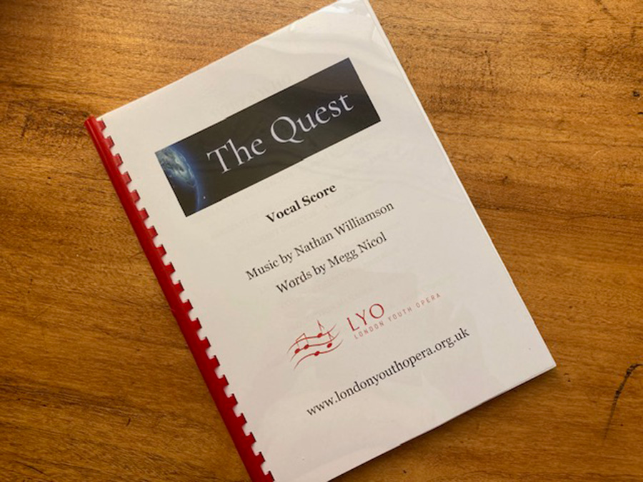 Megg Nicol - The Quest - Vocal Score